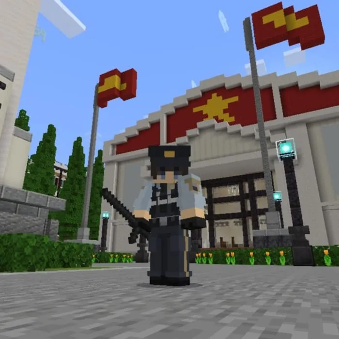 Вид полицейской дубинки