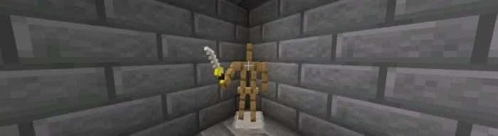 Вид легкого кинжала