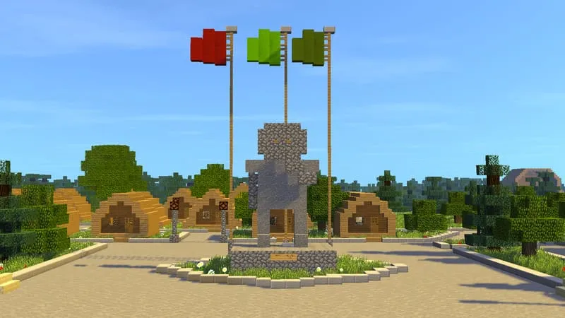 Флаги над лагерем Совёнок