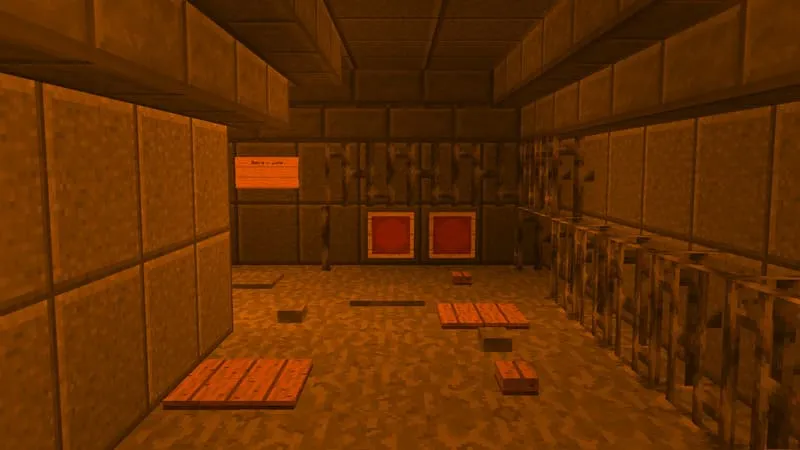 Локация с коридором