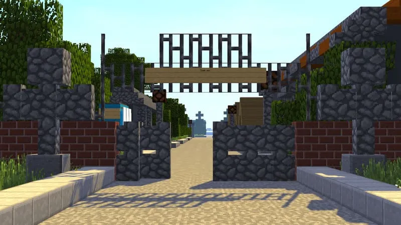 Каменный забор