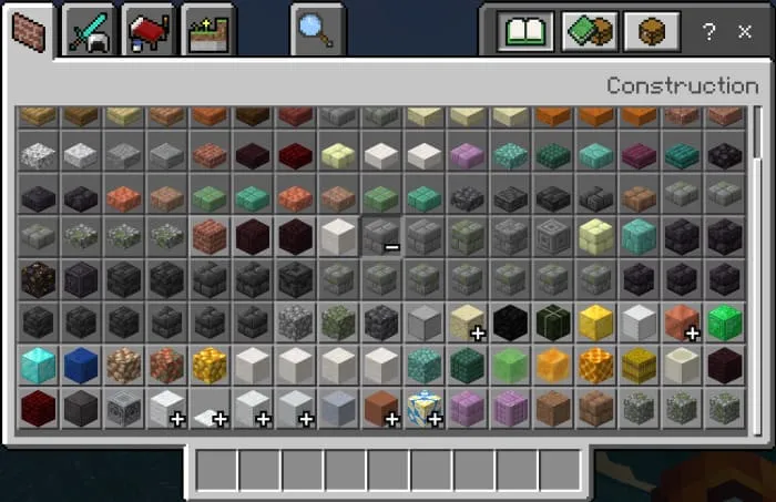 Виды блоков