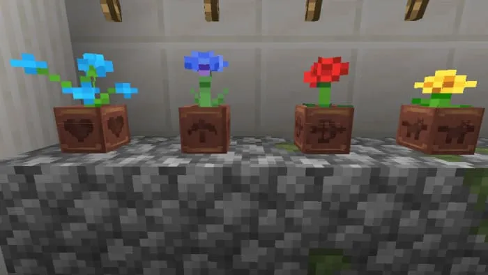 Узоры на горшках