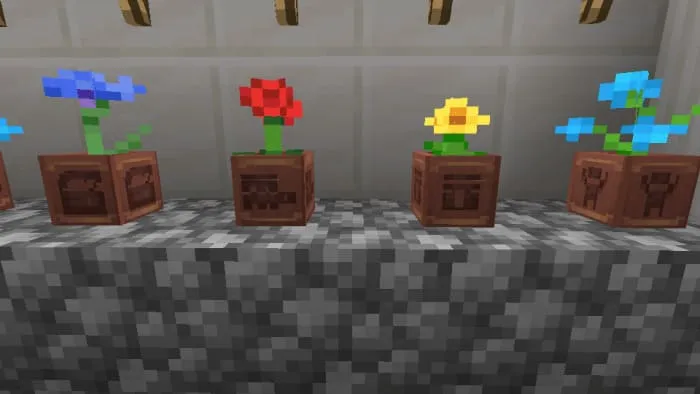 Узоры в виде мобов