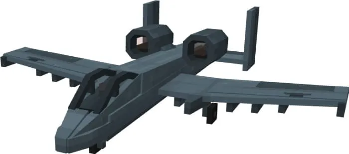 Самолет A-10 warthog