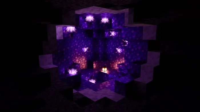 Вид рудной жеоды