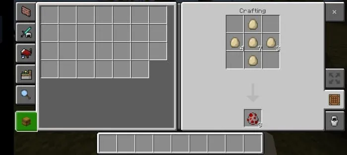 крафт яйца спауна