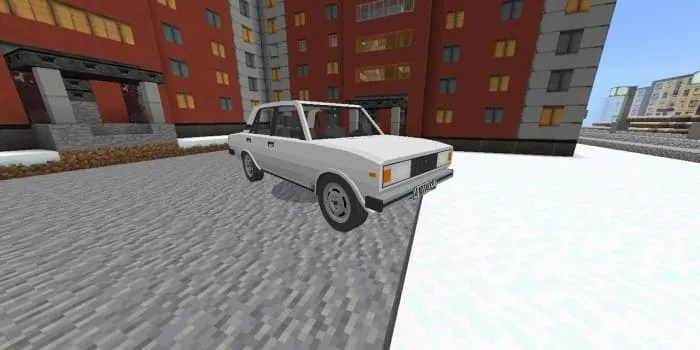 Белый Жигуль