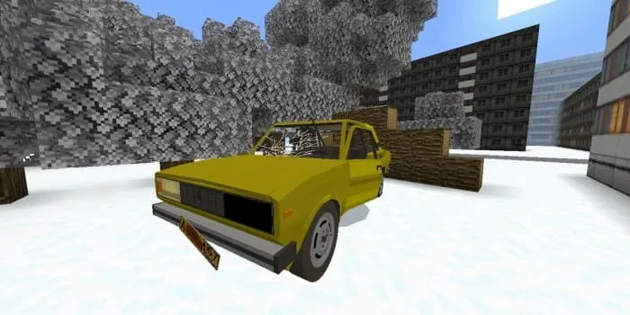 Старый брошенный Жигуль