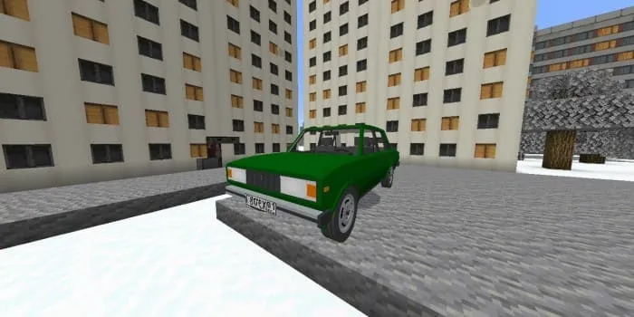 Зеленый Жигуль