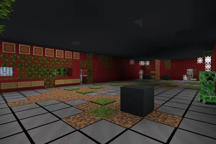 Зал в заброшенном бургер кинге