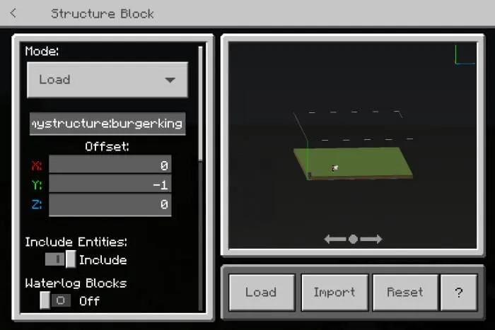 Загрузка структуры
