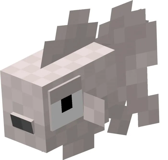 Светло серая золотая рыбка