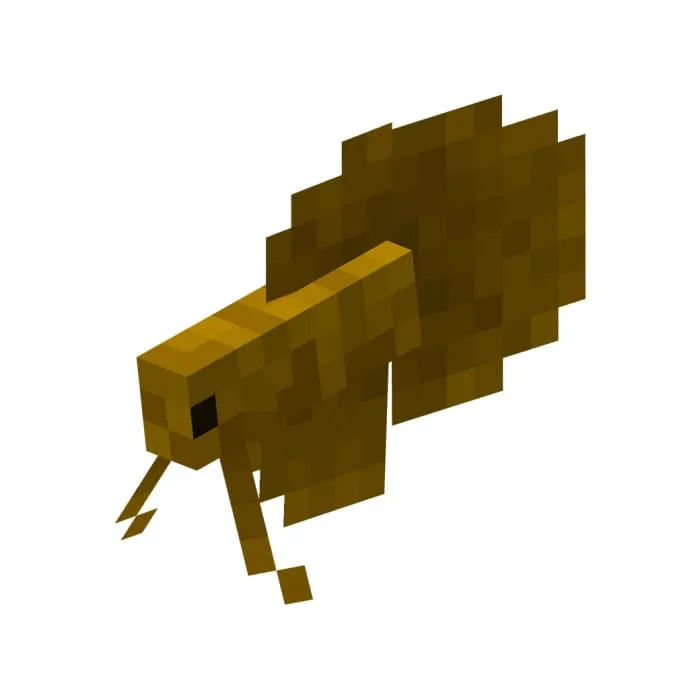 Коричневая бойцовая рыбка