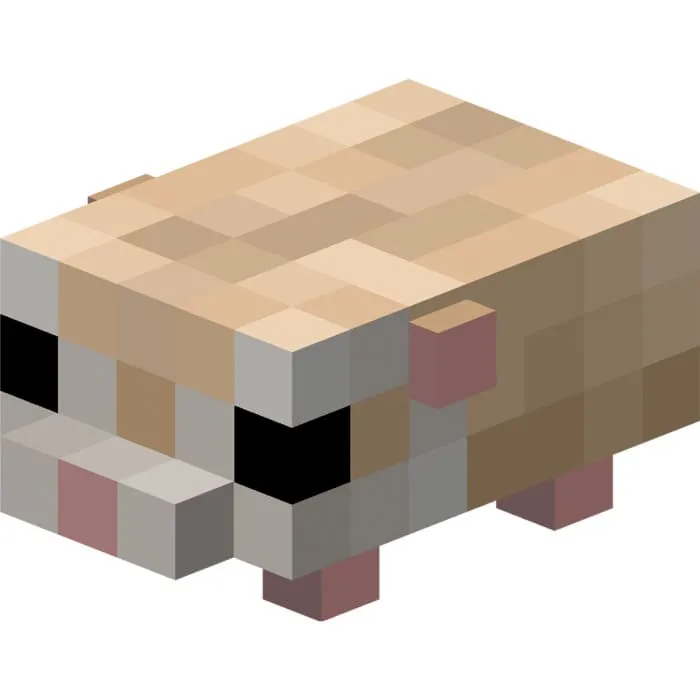 Бежевый хомячок