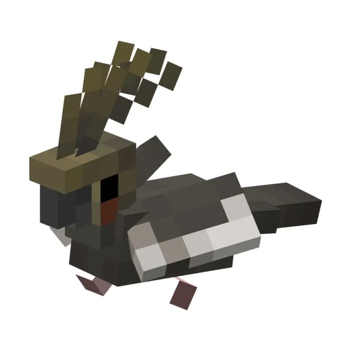 Серый попугай Корелла