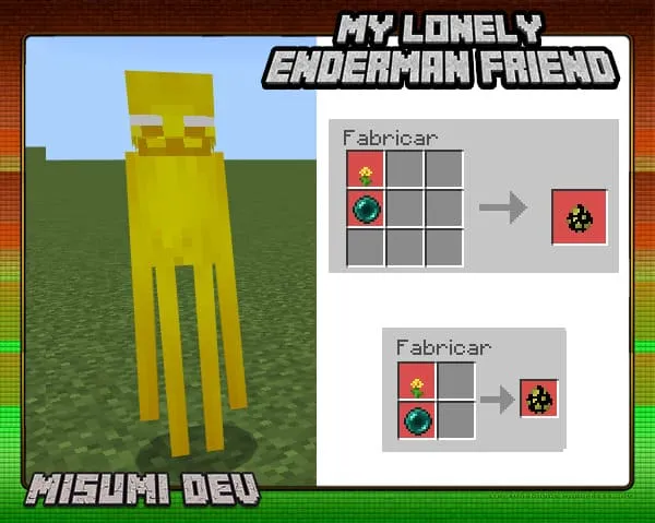 Желтый эндермен