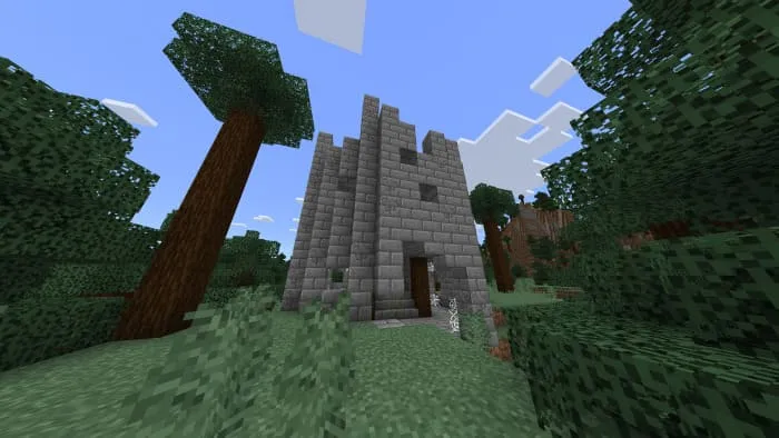 Разрушенная башня