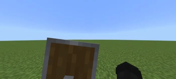 Игрок закрывается щитом