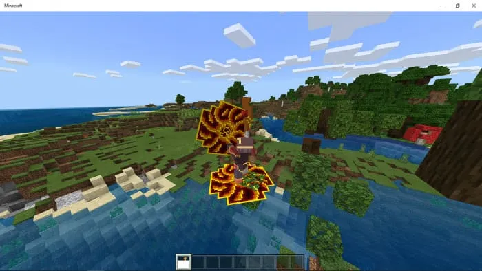 Игрок использует заклинание