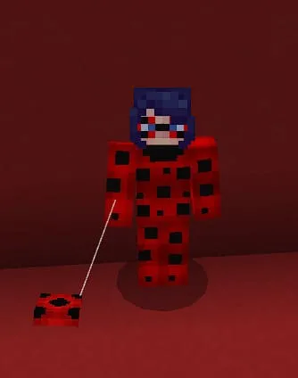 Игрок в костюме Леди Баг