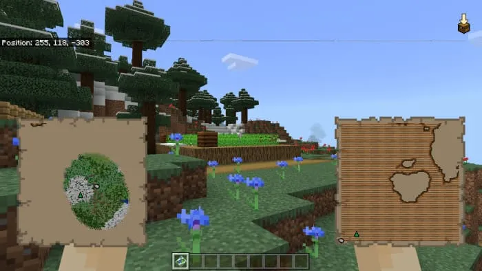 Карты сокровищь