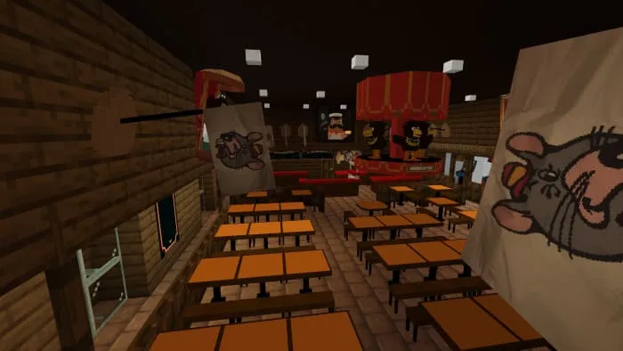 Декорации внутри