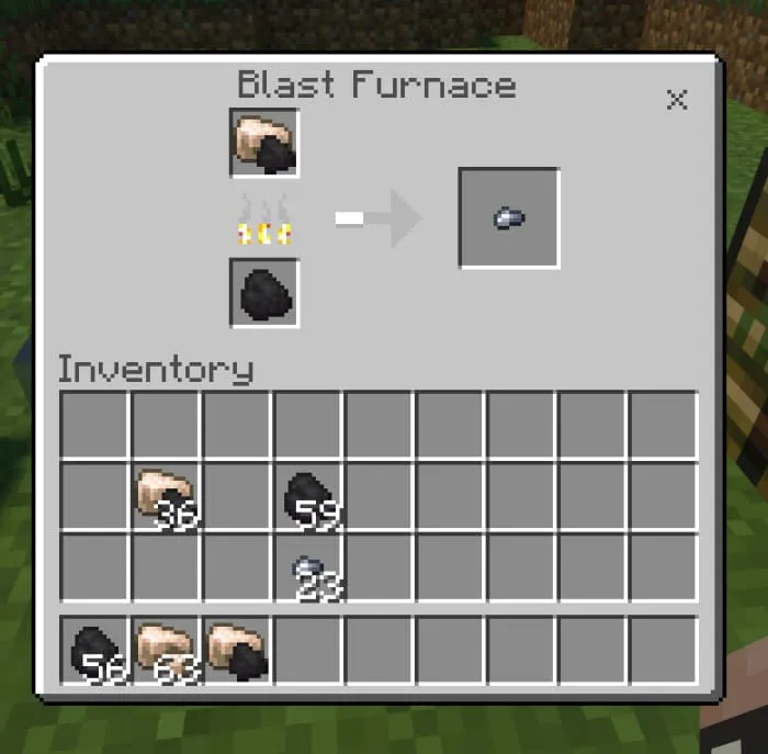 Получение стального самородка