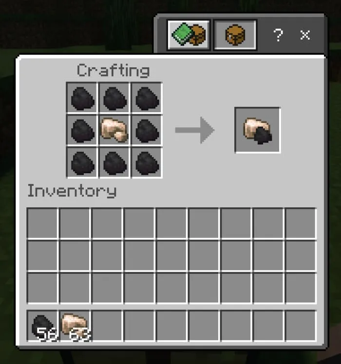 Крафт сырой стали