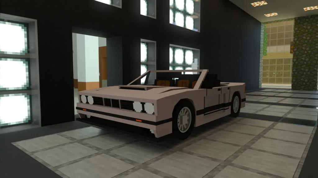 Серая модель автомобиля