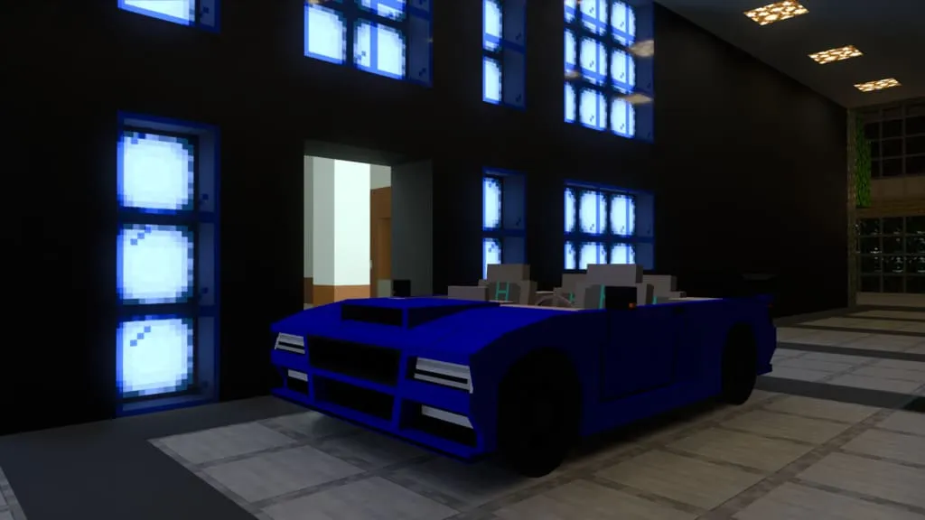 Автомобиль в городе