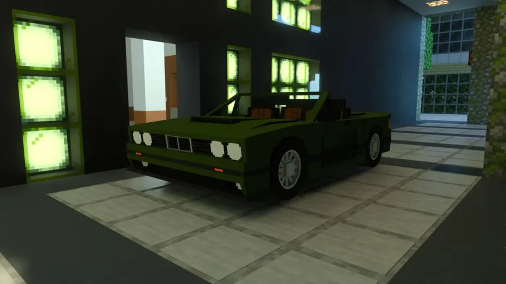 Коричневая модель автомобиля