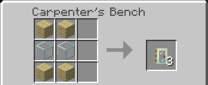 Крафт стеклянных дверей