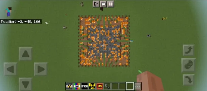 След от взрыва атомной взрывчатки