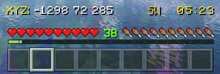 Расположение координат и времени