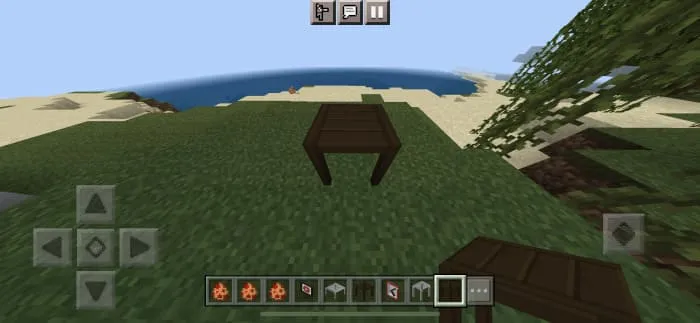 Вид дубового стула