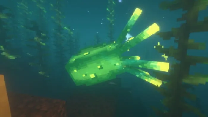 Светящийся спрут