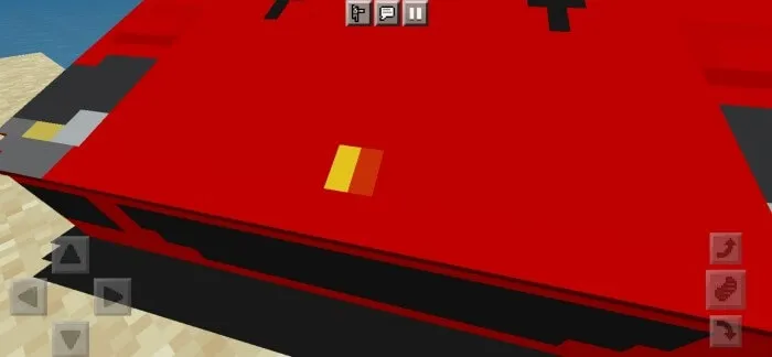 Вид феррари спереди