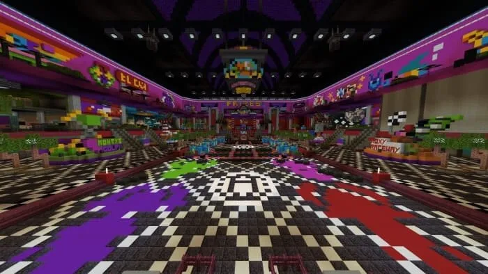 Еще один скриншот с атриумом