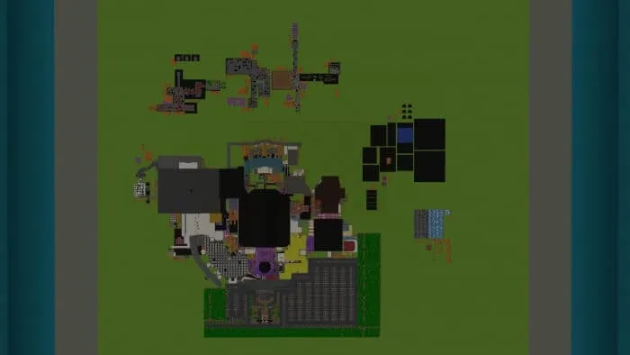 Карта сверху