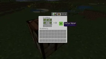 Крафт кактусового шлема