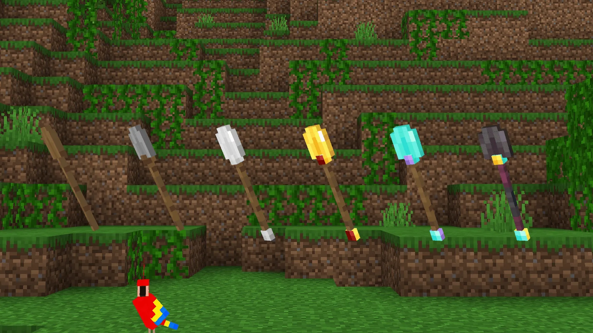 Новые лопаты