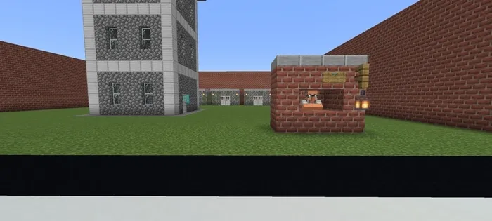 Дорога и дома