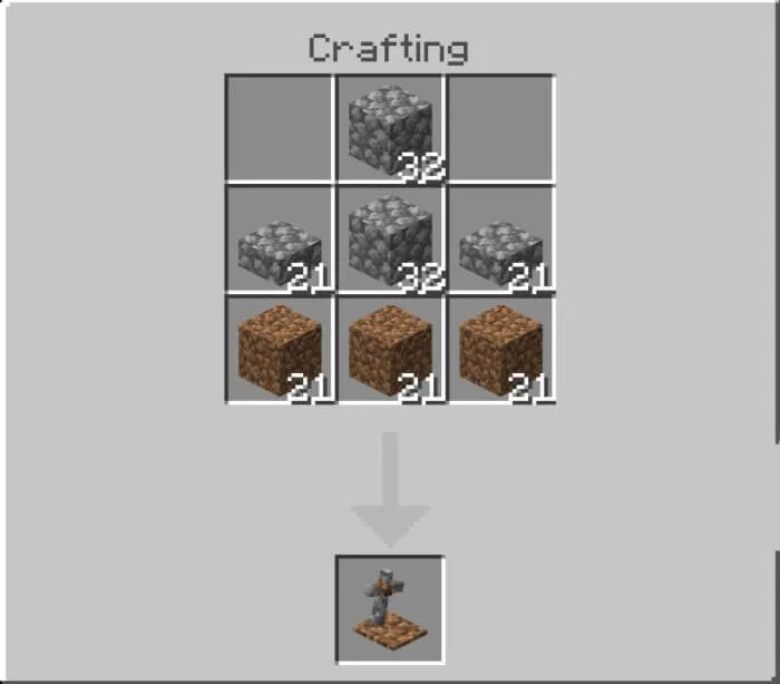 Рецепт могилы с крестом