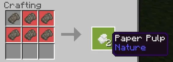 Рецепт бумаги