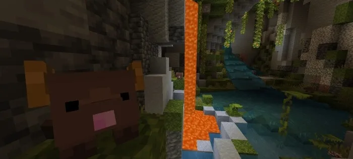 Мышь в пещере