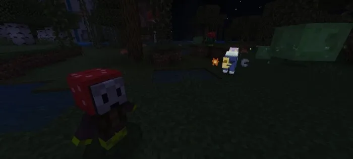 Новые мобы в биоме