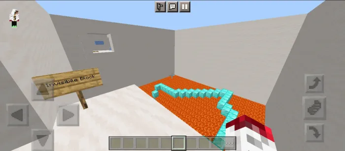 Уровень с лавой