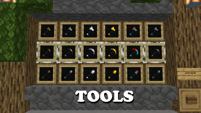 Вид инструментов