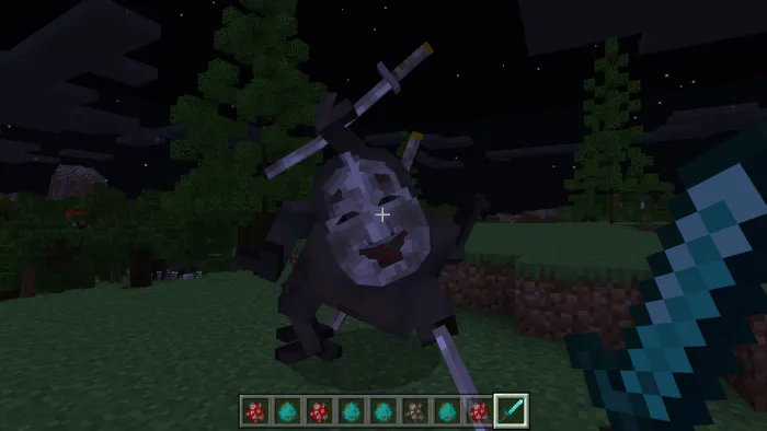 Вид демона в игре